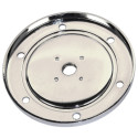 Plaque vidange chrome