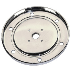 Plaque vidange chrome