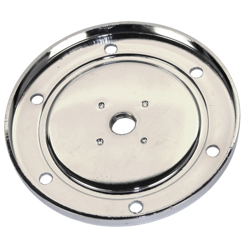Plaque vidange chrome