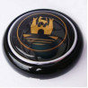 Bouton de claxon wolfsburg noir et or Coccinelle de 1956 à 1959 et Combi split de 1955 à 1967