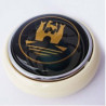Bouton de claxon wolfsburg ivoire et or Coccinelle de 1956 à 1959 et Combi split de 1955 à 1967
