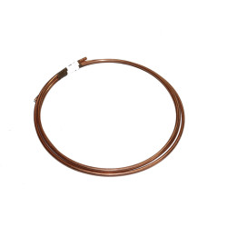 Tuyau essence cuivre diamètre 6 mm longueur 2,5 mètres