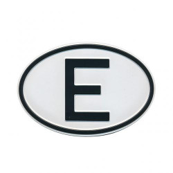 Plaque pays pare-chocs Espagne