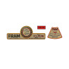 Flat4 autocollant pour kit filtre d'huile style fram
