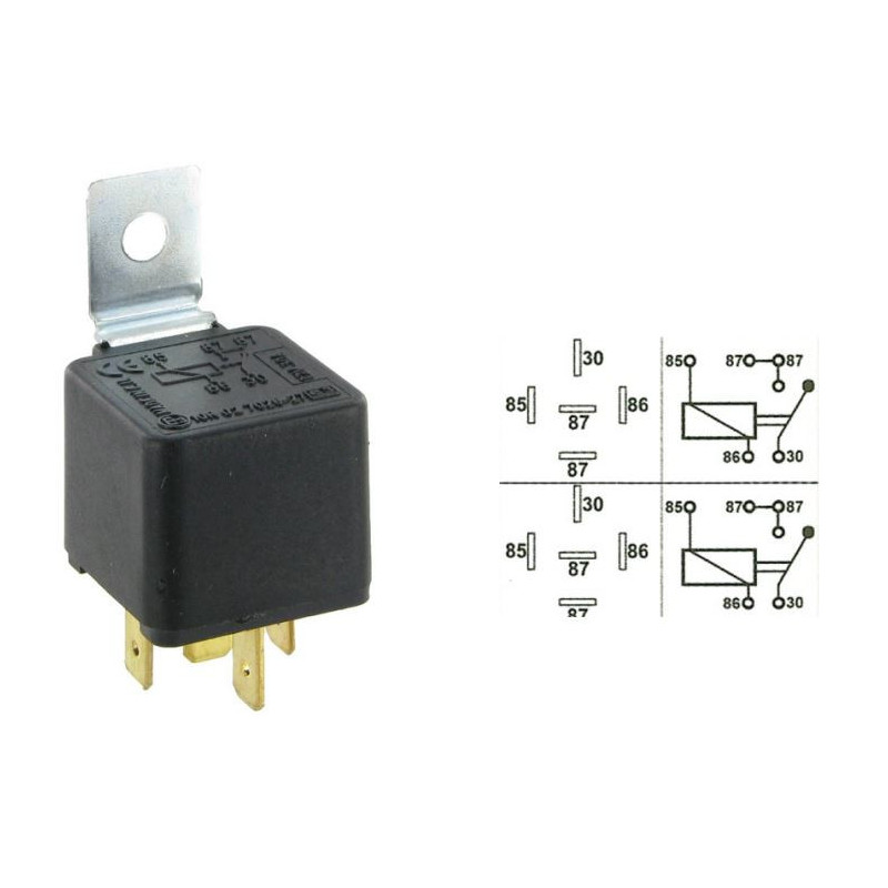 Relais 12 Volts 30 Ampères