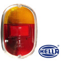 Verre feu arrière utilitaire volkswagen Combi de 1961 à 1972 rouge orange chrome Hella