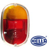 Verre feu arrière utilitaire volkswagen Combi de 1961 à 1972 rouge orange chrome Hella