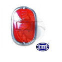 Verre feu arrière utilitaire volkswagen Combi de 1961 à 1972 rouge rouge chrome Hella