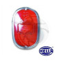 Verre feu arrière utilitaire volkswagen Combi de 1961 à 1972 rouge rouge chrome Hella