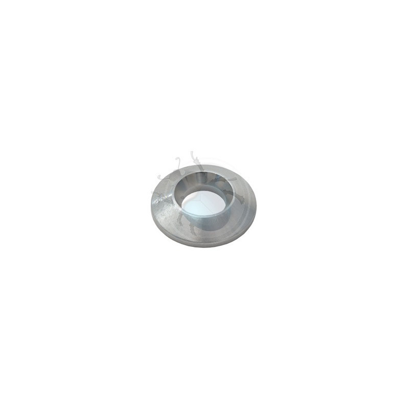 Rondelle d'appuie aluminium pour jante style "ERCO", pour vis appuie plat au diamètre 14 mm. Vendus à l'unité.