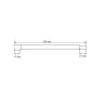 Gaine câble embrayage 330mm 