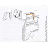 Couliseau vitre en forme 'U' Baywindow