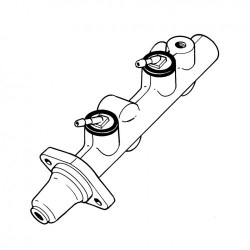 Maître cylindre double circuit Cox et Karmann-Ghia