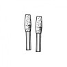 Loquet de porte chrome bois