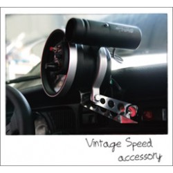 Support tacho 5" sur tableau de bord conduite a gauche Vintage Speed