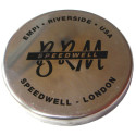 Cache moyeu aluminium anglais pour BRM applicable sur Jante FLAT 4