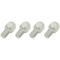 Boulons chrome 4x130 par 4