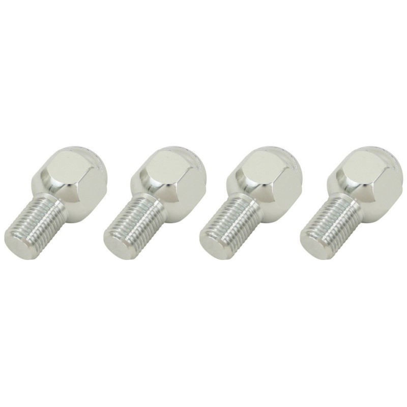 Boulons chrome 4x130 par 4