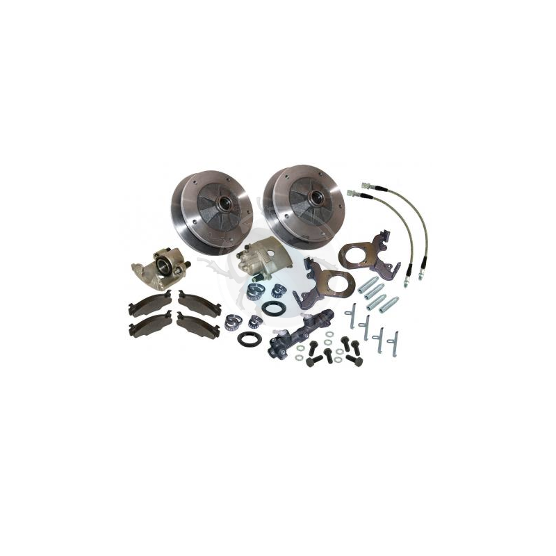 Kit disque avant 5x205 Cox de 1967 à 1968