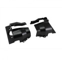 Couvre cylindre en noir pour simple admission