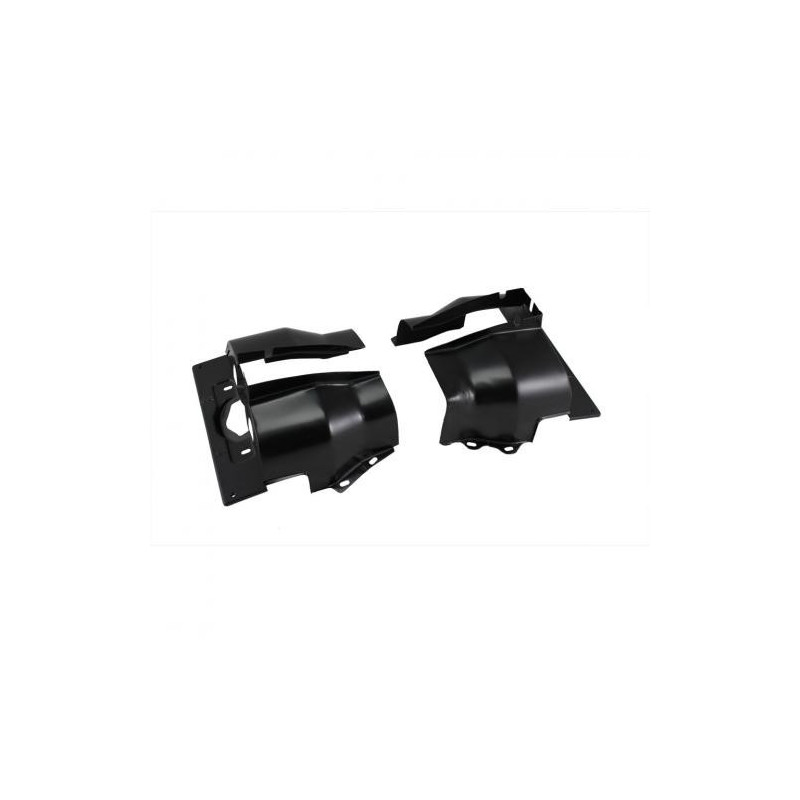 Couvre cylindre en noir pour simple admission