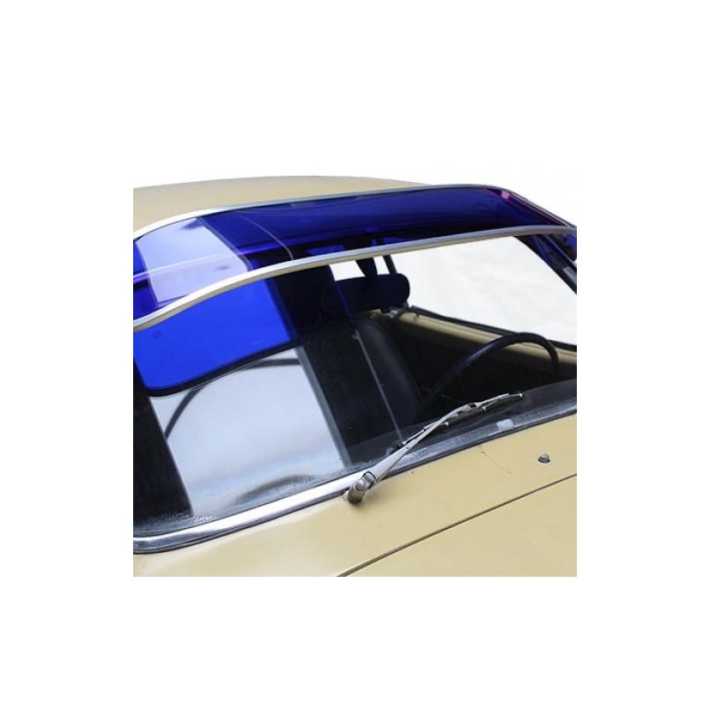 Pare-soleil  bleu plexi Karmann-Ghia