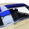 Pare-soleil  bleu plexi Karmann-Ghia