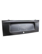 Tailgate and engine hood