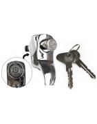 Handle and lock Combi vw combi split. Gache, keys, compat and rubber