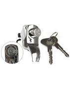 Handle and lock